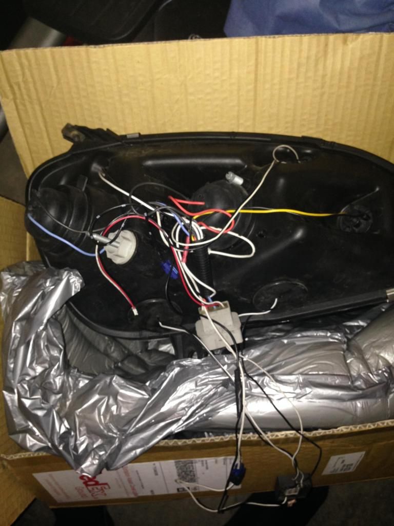 10000K HID Driver side headlight VW Vortex Volkswagen Forum