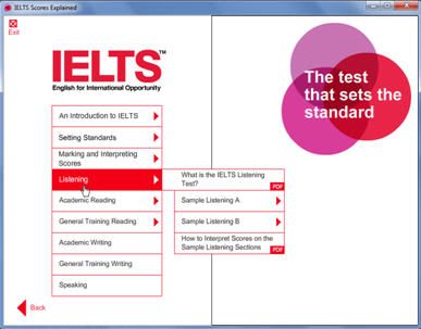 IELTS SCORE EXPLAINED 2009