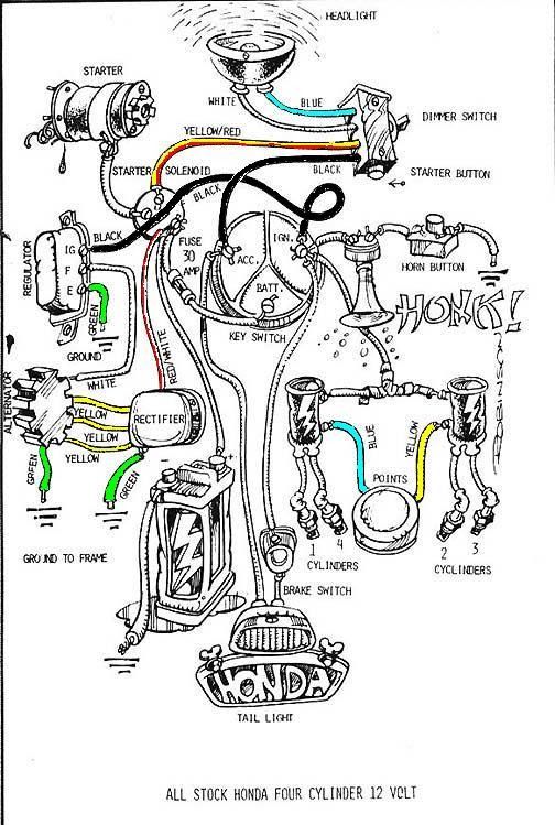 1984 Cb650 Simple Wiring Diagram