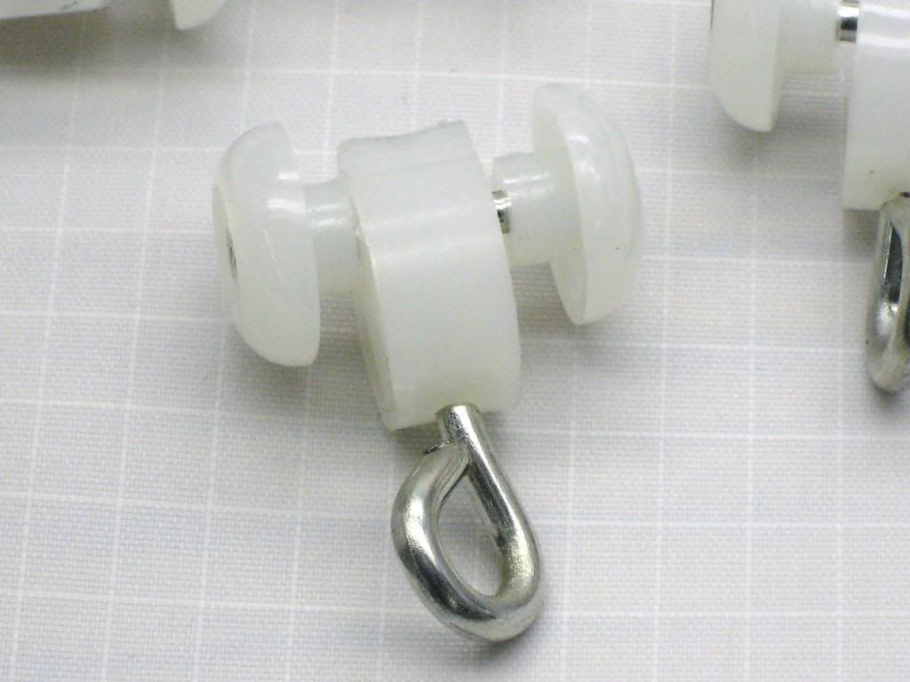 Hospital Curtain Track Carrier with Swivel Eye. Box of 50 Compatible COVOC 8770 eBay