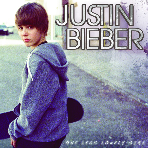 justin bieber cd cover one less lonely girl. Justin Bieber
