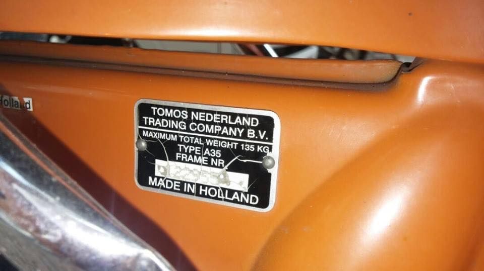 Xe cổ hiệu Tomos nhập khẩu từ Hà Lan (Dạng giống mô-bi-lết) - 2