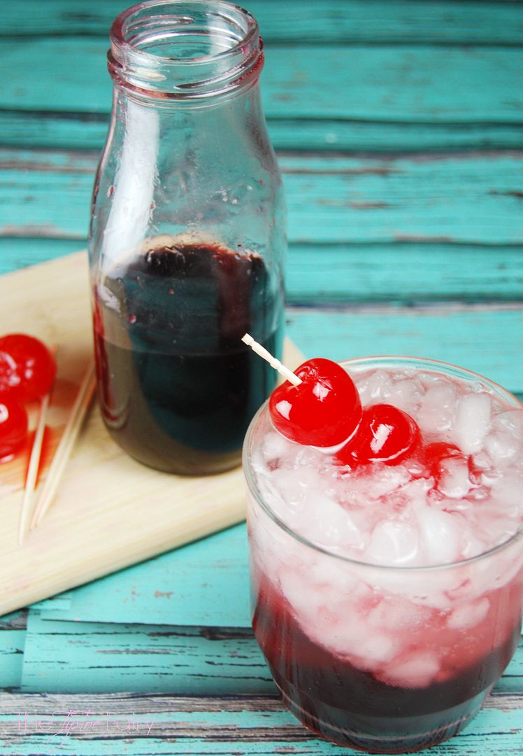 Cherry Bomb Skinny Cocktail The TipToe Fairy