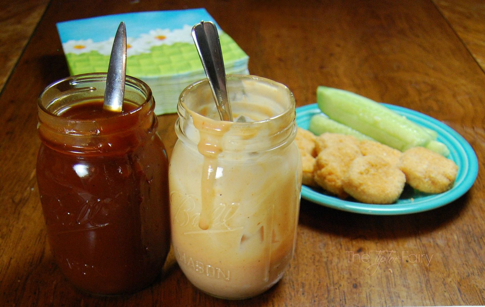 Ad Homemade Dipping Sauces & Summer Snacks The TipToe Fairy