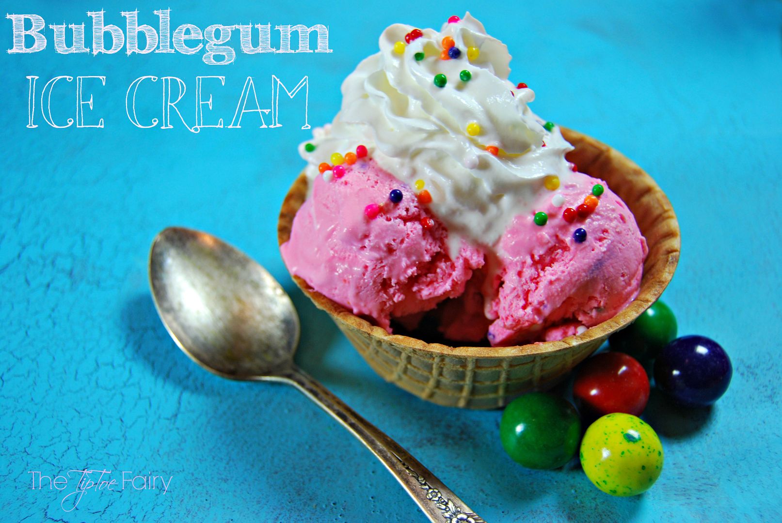 Bubblegum Ice Cream by The Tiptoe Fairy