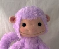 Macy the Lavender Monkey by Mandy's Joys