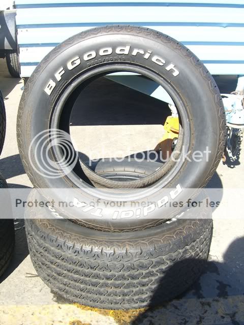 4 BF GOODRICH TIRES tires 295/50r15 265/50r15 295 50 15 265 50 15 ...