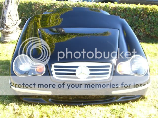 BURGANDY CLUB CAR PRECEDENT GOLF CART CUSTOM MERCEDES BENZ Front 04 