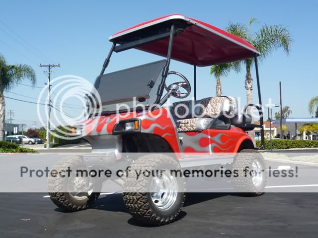   Car DS electric golf cart car 4 passenger seat custom dash 48 volt