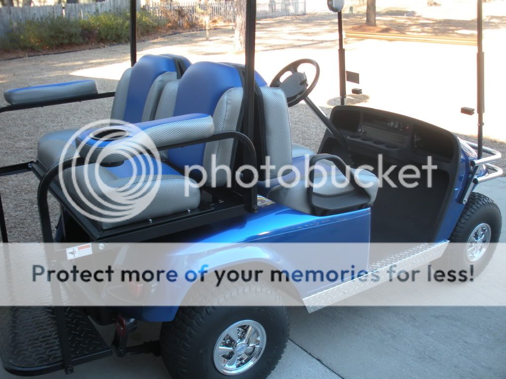 Yamaha G14 G16 G22 Golf Cart luxury Custom Rear Seat  