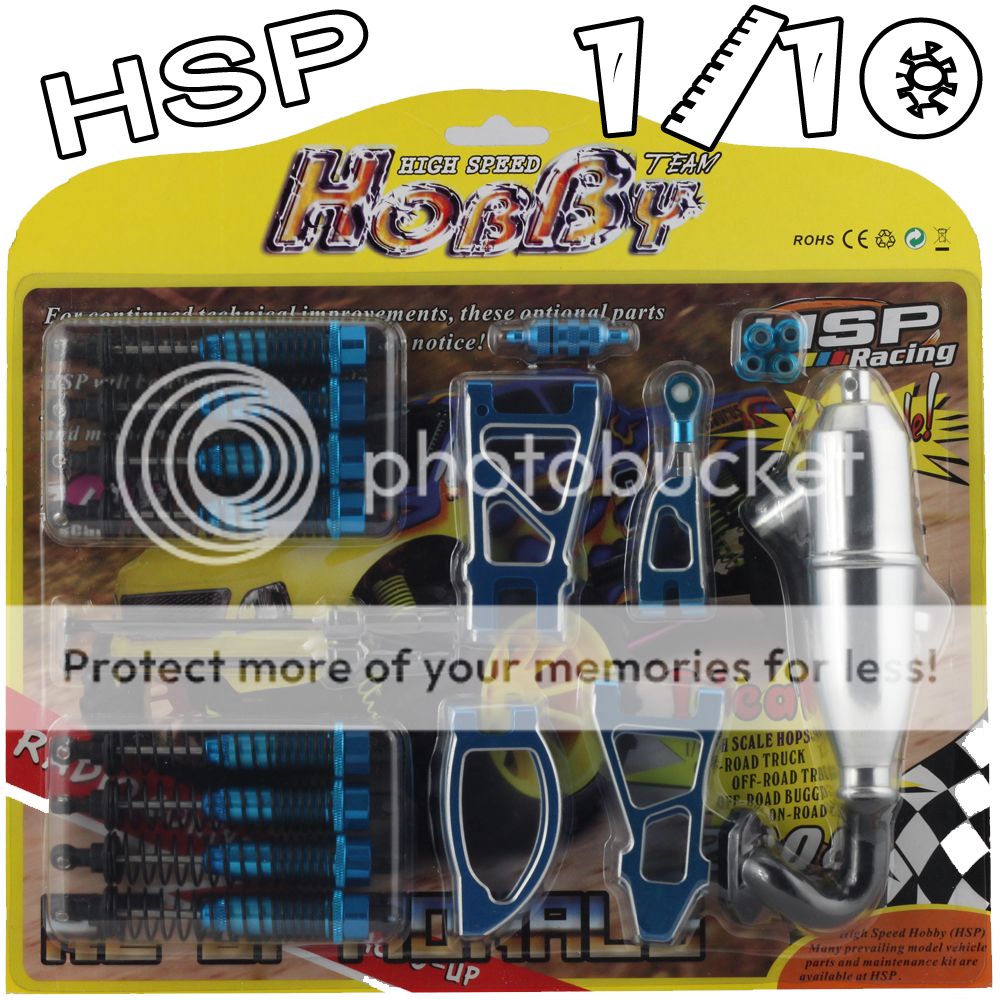 HSP Hops Up Kit 94188 Monster Truck Upgrade Part Alloy  