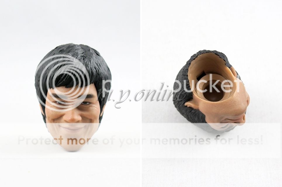 Hot Toys Bruce Lee Figure in Casual Wear 1 6 Head