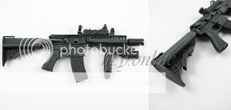 Hot Toys The Expendables Barney Ross 1 6 Assault Rifle