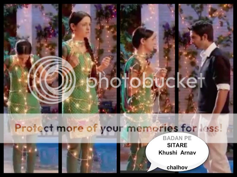 Image result for arnav and khushi fairy lights