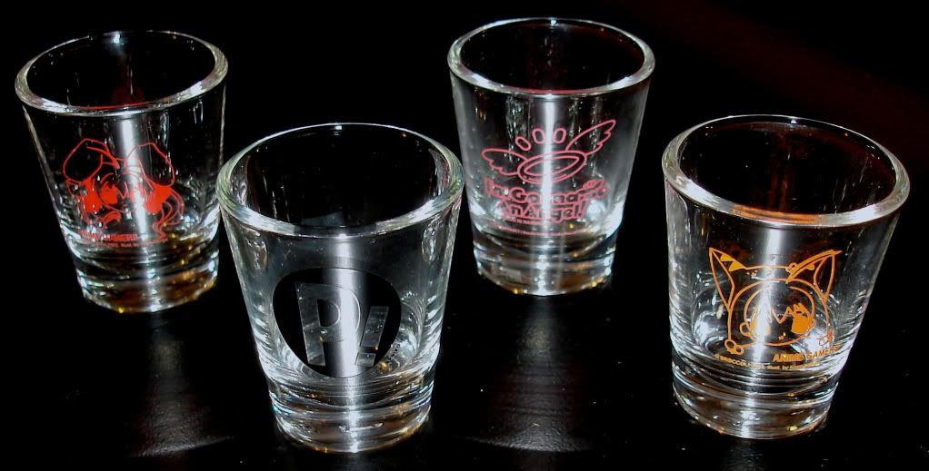 Di Gi Charat,FLCL,P!,Shot Glass,I'm Gonna Be An Angel!,Puchiko,Rabi-en-Rose