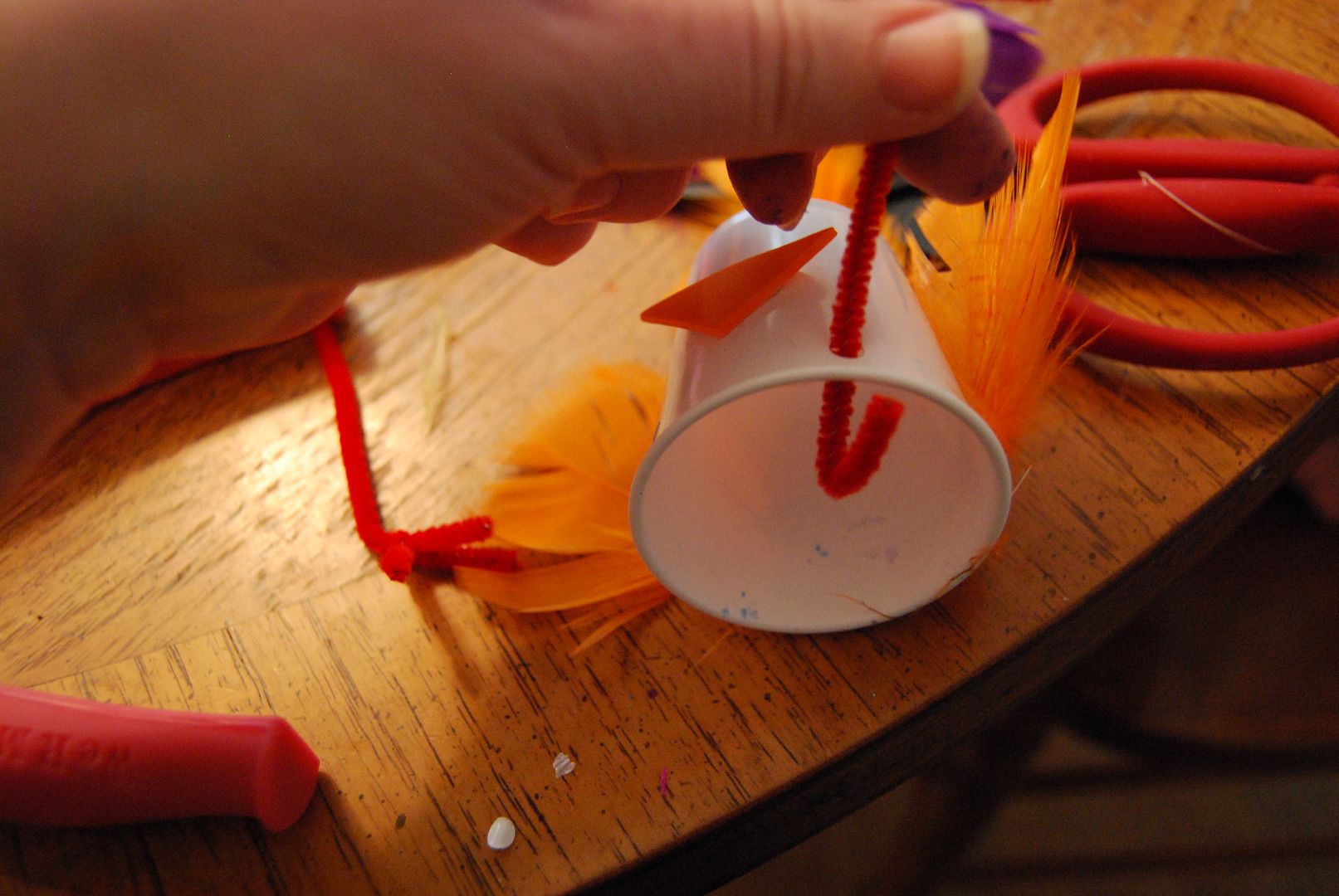 Kids Craft Blogger Challenge Preschooler Bird Puppets The TipToe Fairy