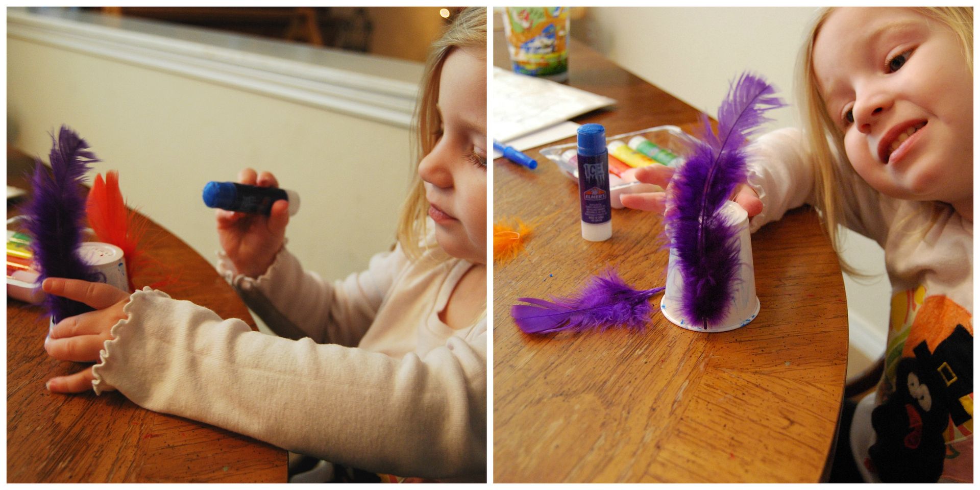 Preschooler Bird Puppets