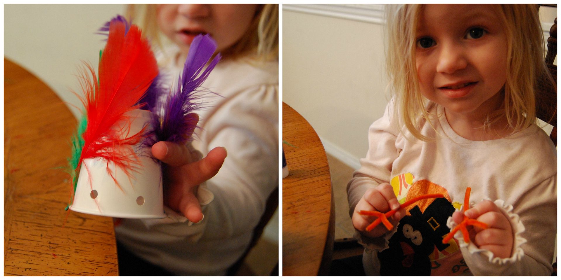 Preschooler Bird Puppets