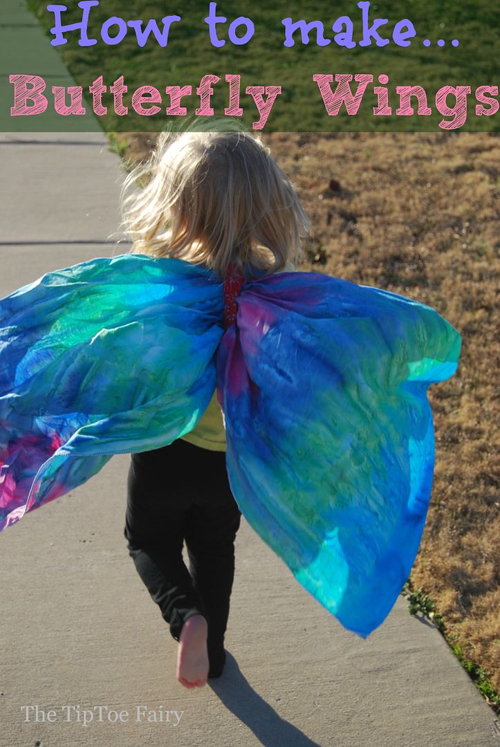 Butterfly Wings Tutorial | The TipToe Fairy