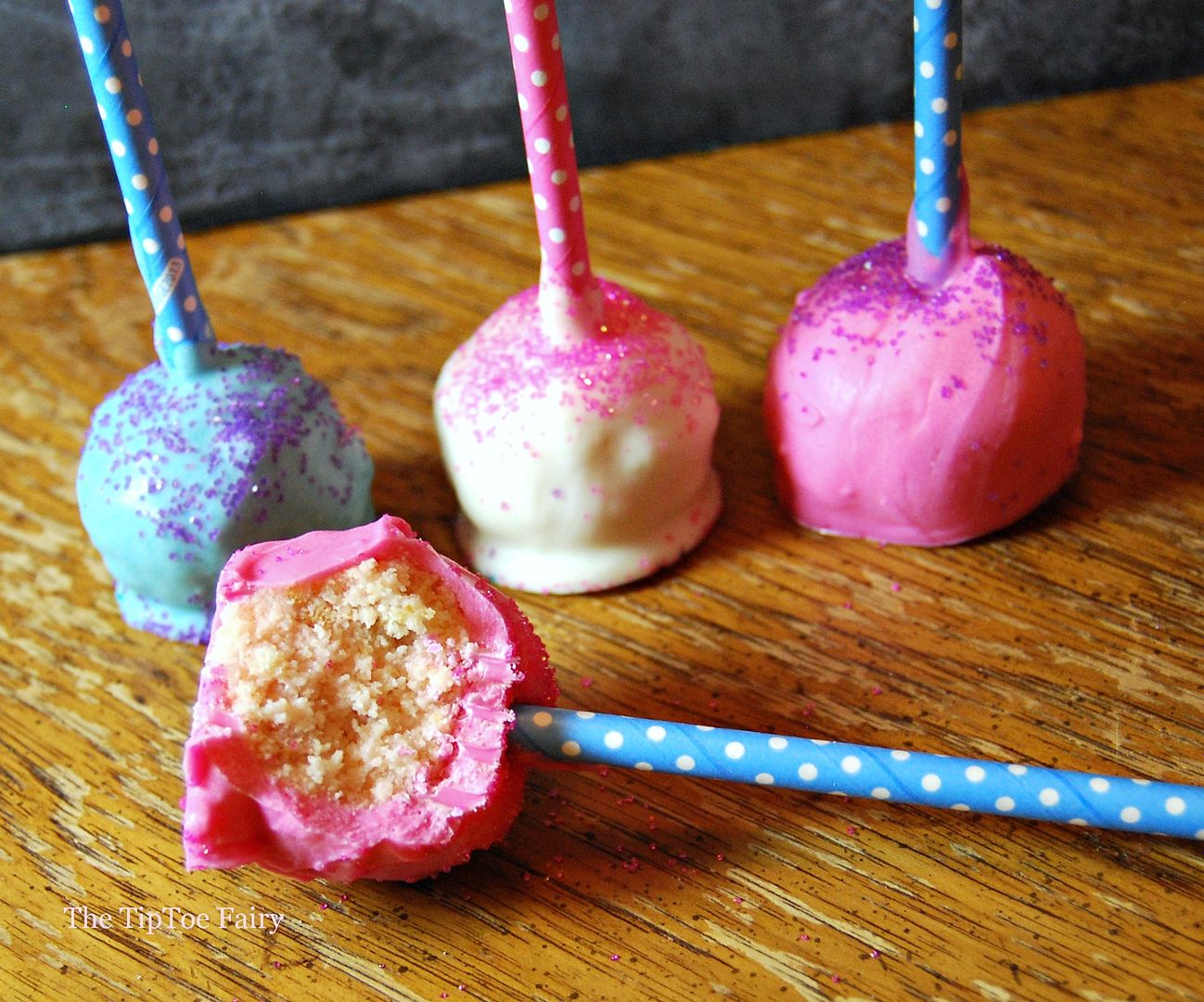 Cotton Candy Cake Pops | The TipToe Fairy