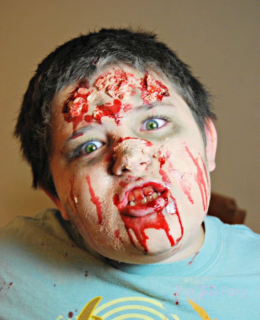 DIY Halloween Zombie Makeup And Makeup Wipes The TipToe Fairy