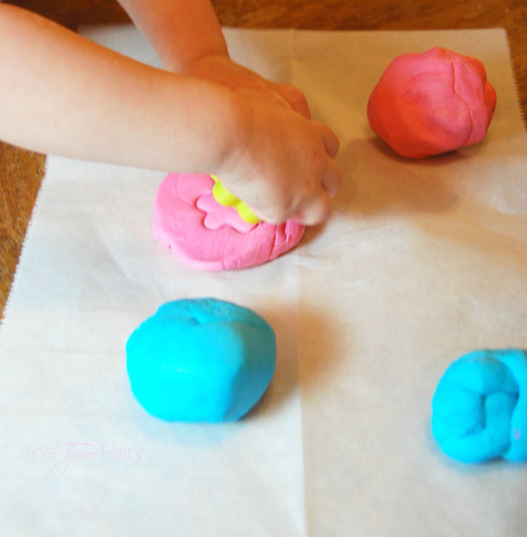 Marshmallow Play Dough | The TipToe Fairy