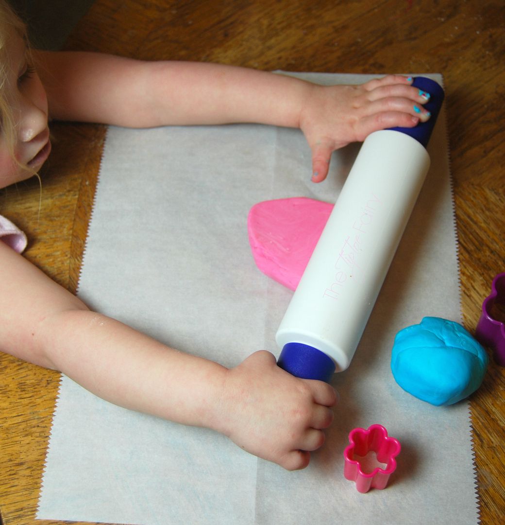 Marshmallow Play Dough | The TipToe Fairy