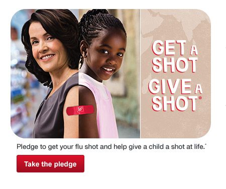 Get Your Seasonal Flu Shot and Give a Child a Shot@Life | The TipToe Fairy #GetAShot #CollectiveBias #shop | Photo courtesy of Walgreens