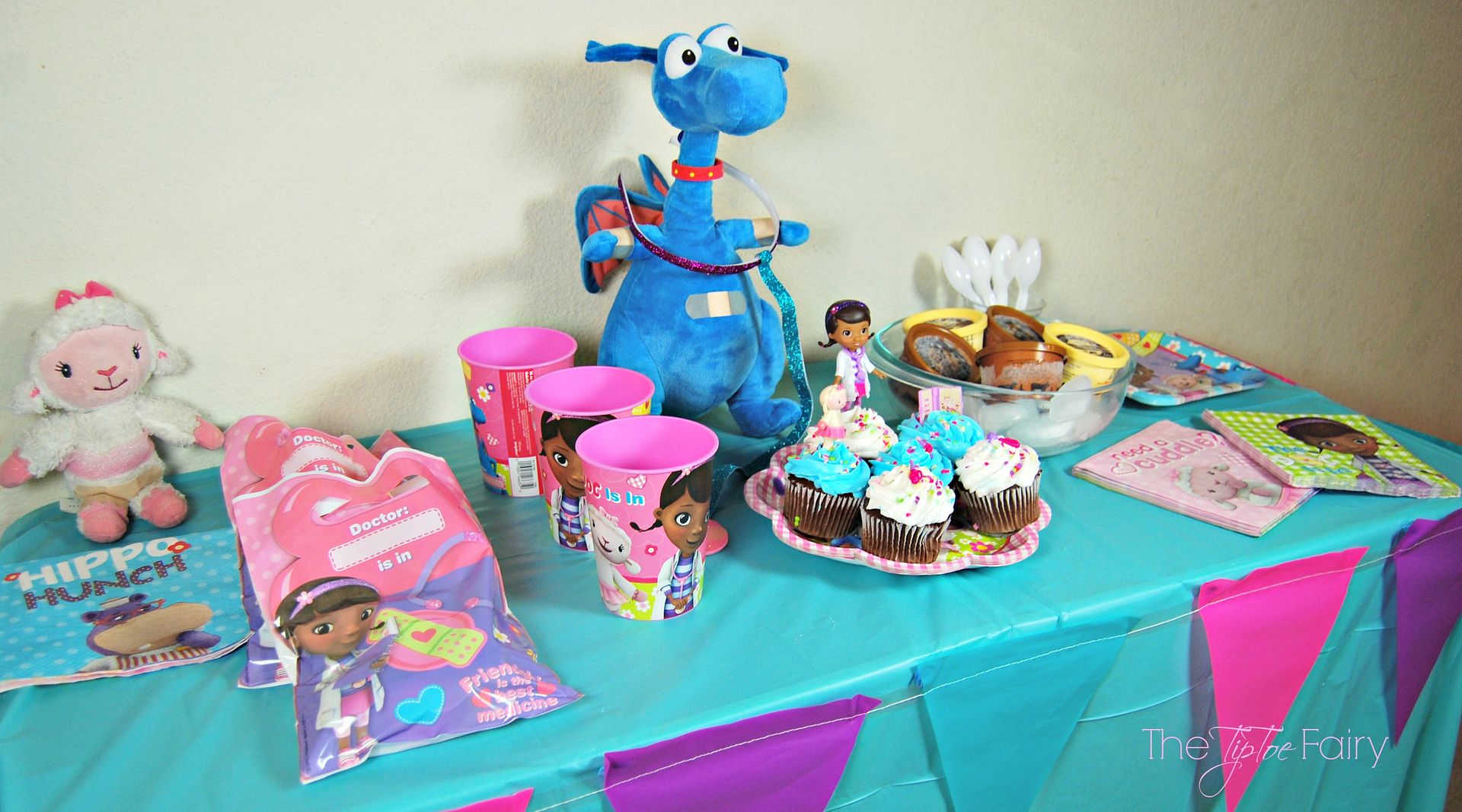 Doc McStuffins Birthday Ideas | The TipToe Fairy #JuniorCelebrates #CollectiveBias #shop #disney #docmcstuffins #birthdayideas