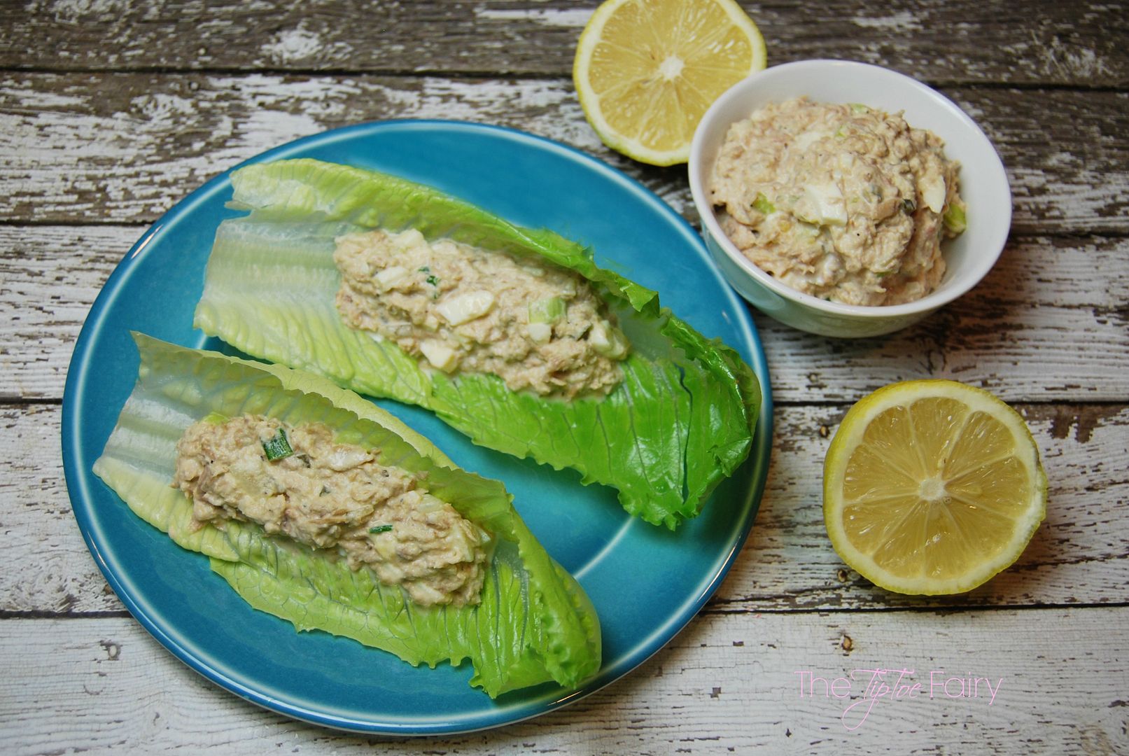 Tuna Salad Lettuce Wraps | The TipToe Fairy #BumbleBeeB2S #clevergirls #tunarecipes #lunchrecipes