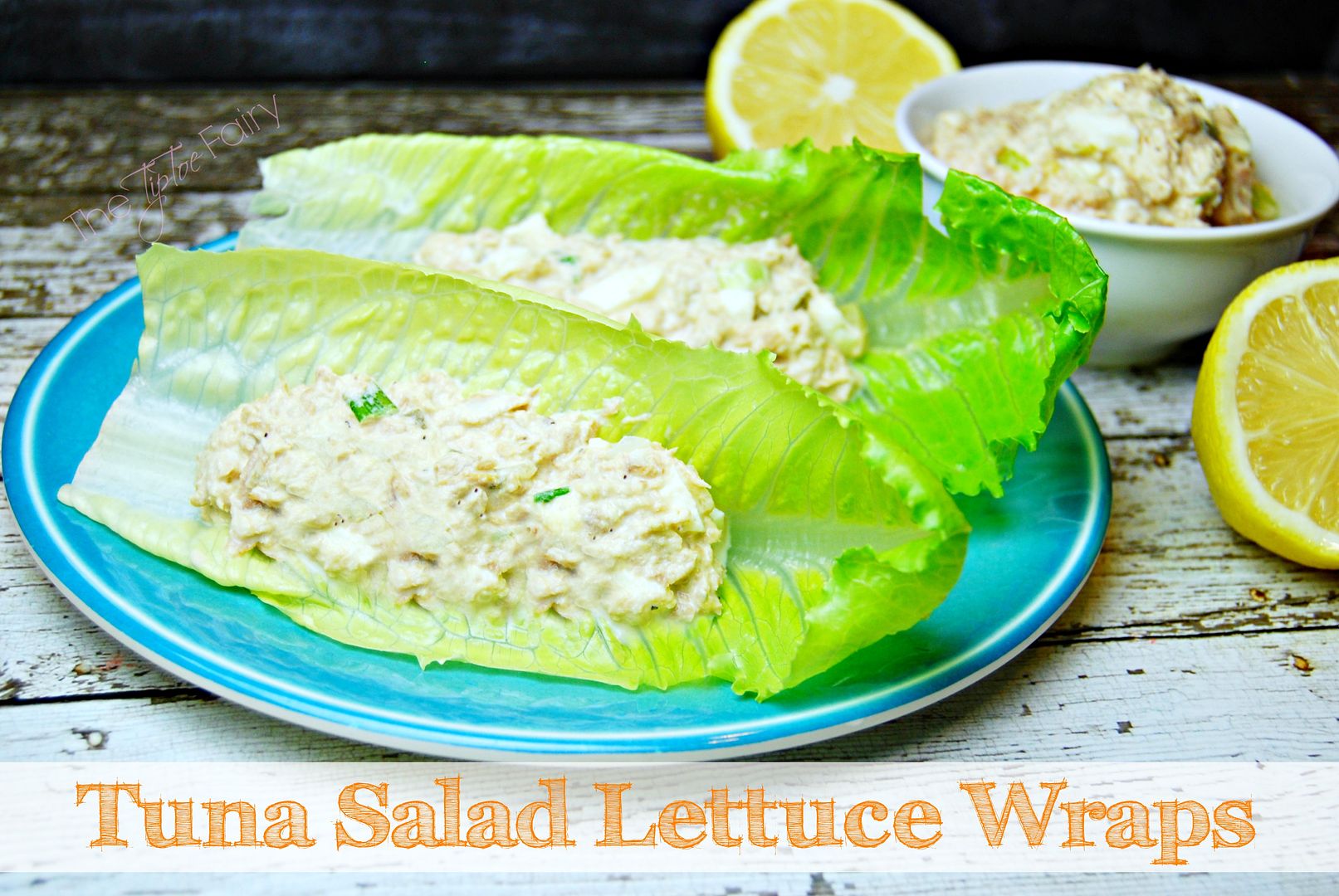 Tuna Salad Lettuce Wraps | The TipToe Fairy #BumbleBeeB2S #clevergirls #tunarecipes #lunchrecipes