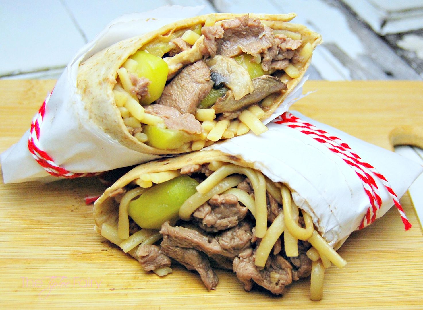 Asian Stir Fry Lamb Wraps - easy to make and delicious. Perfect for lunches! #LocalLambGlobalFlavor #CleverGirls #asianrecipes