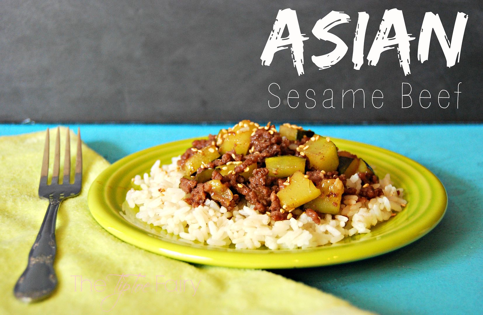 Asian Sesame Beef | The TipToe Fairy