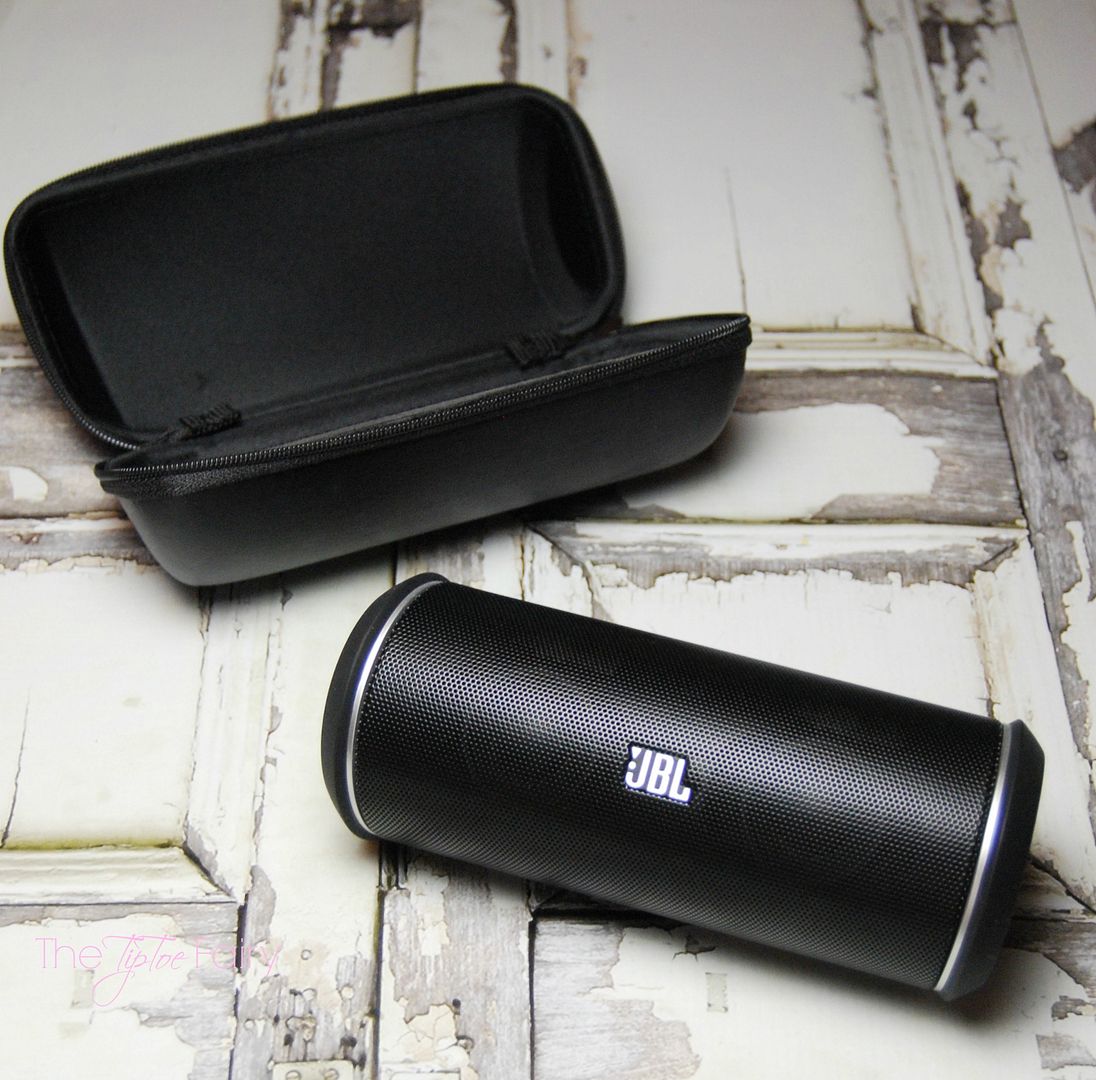 Flip 2 JBL Bluetooth speaker -- A perfect gift for a techie! And, it's on sale through 11/22! Or win 1 of 30 Bluetooth speakers in the giveaway! | The TipToe Fairy #GiftingAudio #ad #techgifts