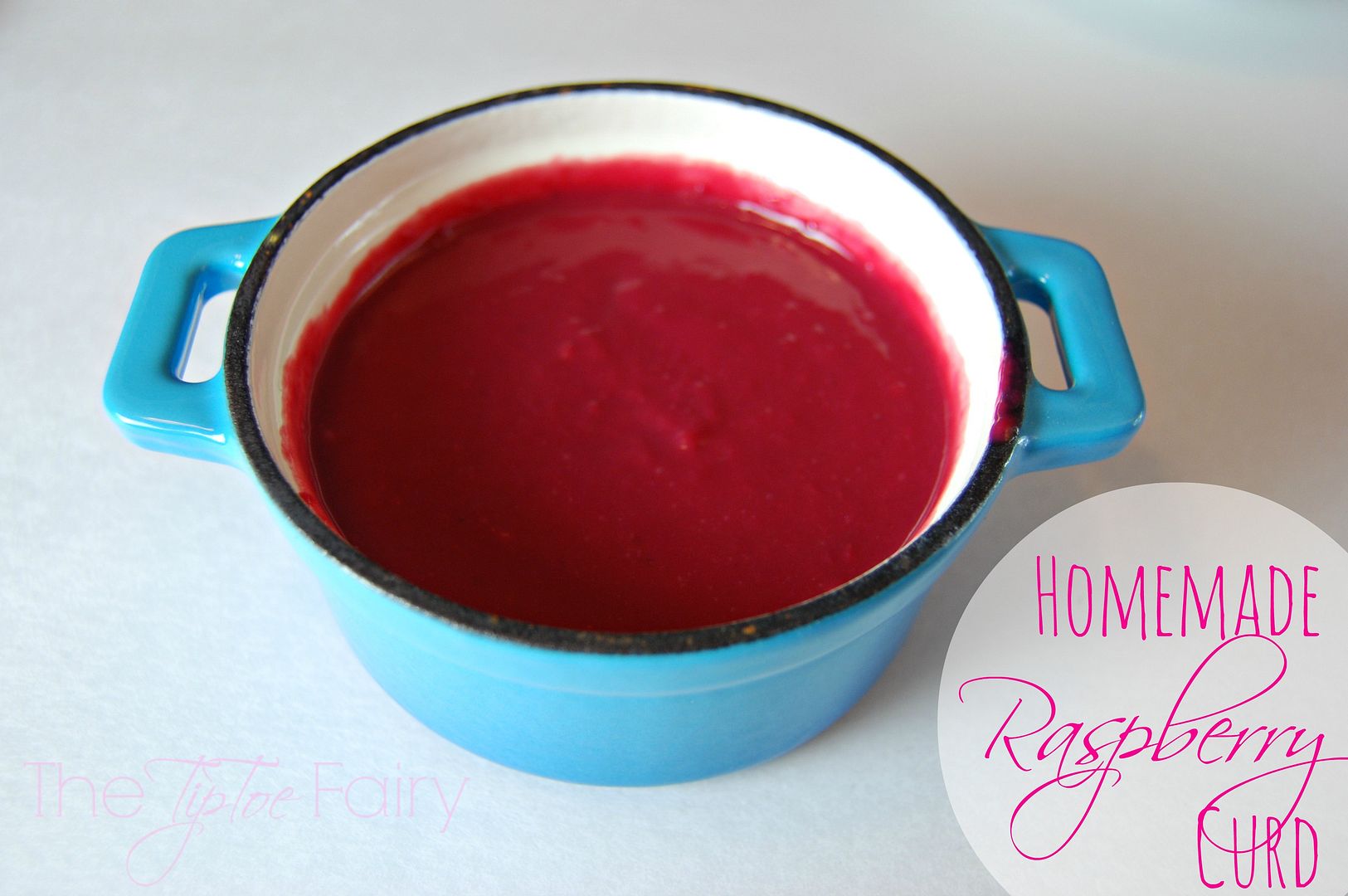 Homemade Raspberry Curd | The TipToe Fairy