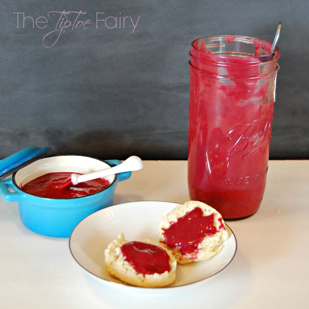 Homemade Raspberry Curd | The TipToe Fairy