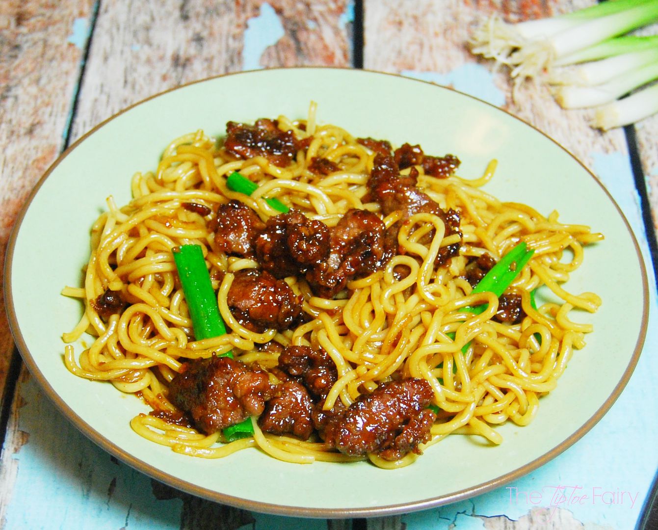 Copy Cat Pei Wei Mongolian Beef - a super easy recipe that tastes just like the real thing! | The TipToe Fairy #peiwei #copycat