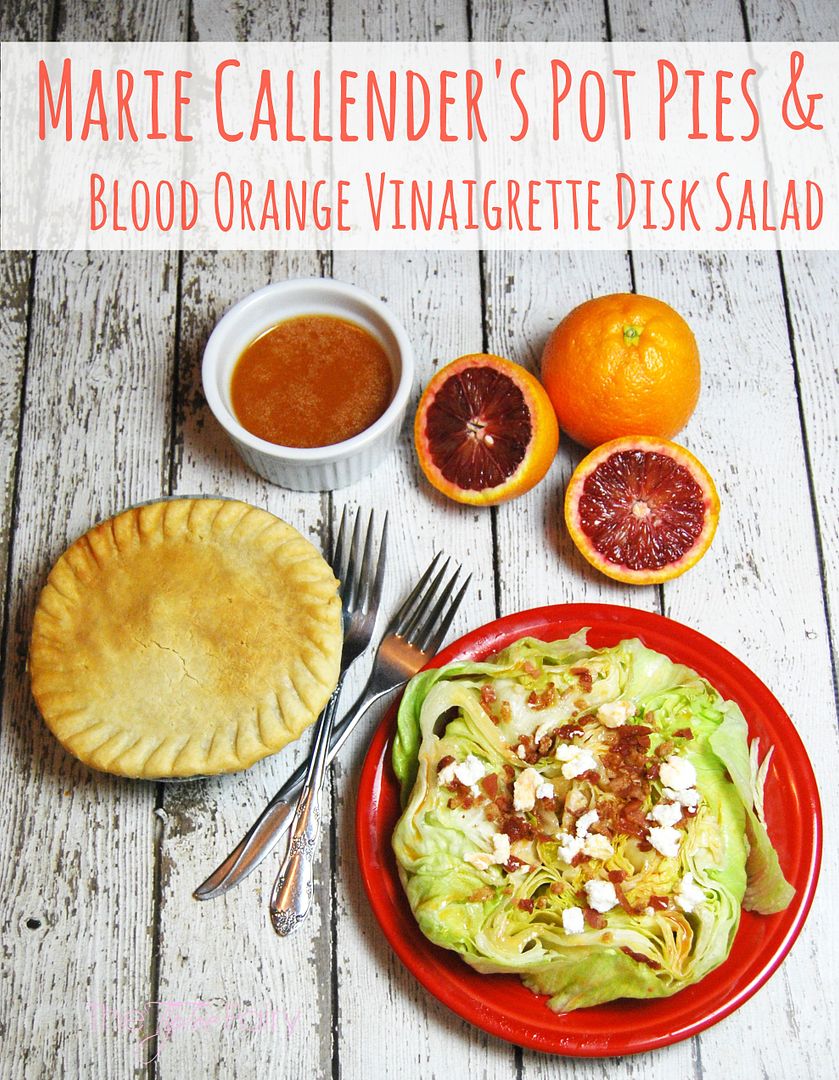 Blood Orange Vinaigrette Dressing with Disk Salad - Better than a wedge salad! | The TipToe Fairy #ad #EasyAsPotPie