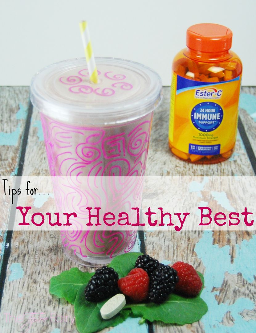 Check out my Superfoods Smoothie! Being a mom is a 24/7 job that needs 24/7 immune support. That's why I use @OfficialEsterC!* | The TipToe Fairy #24HourEsterC #ad
