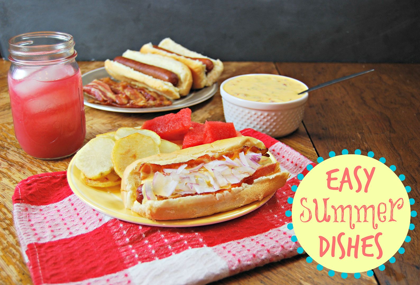 Easy Summer Dishes with Park’s Finest™ Frankfurters from Ball Park® #StartYourGrill #CollectiveBias #shop | The TipToe Fairy