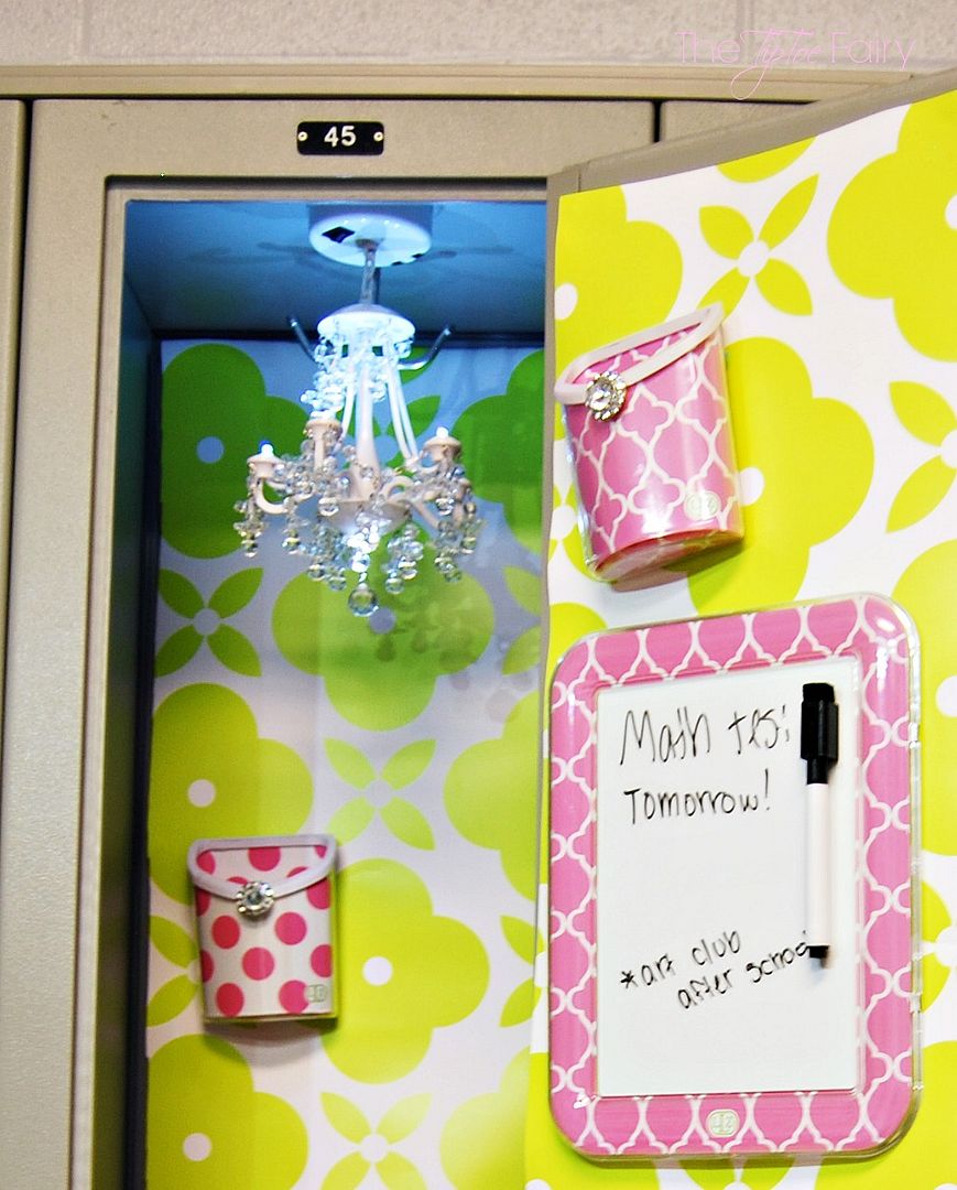 Trick Out Your Locker the EASY way & GIVEAWAY! | The TipToe Fairy