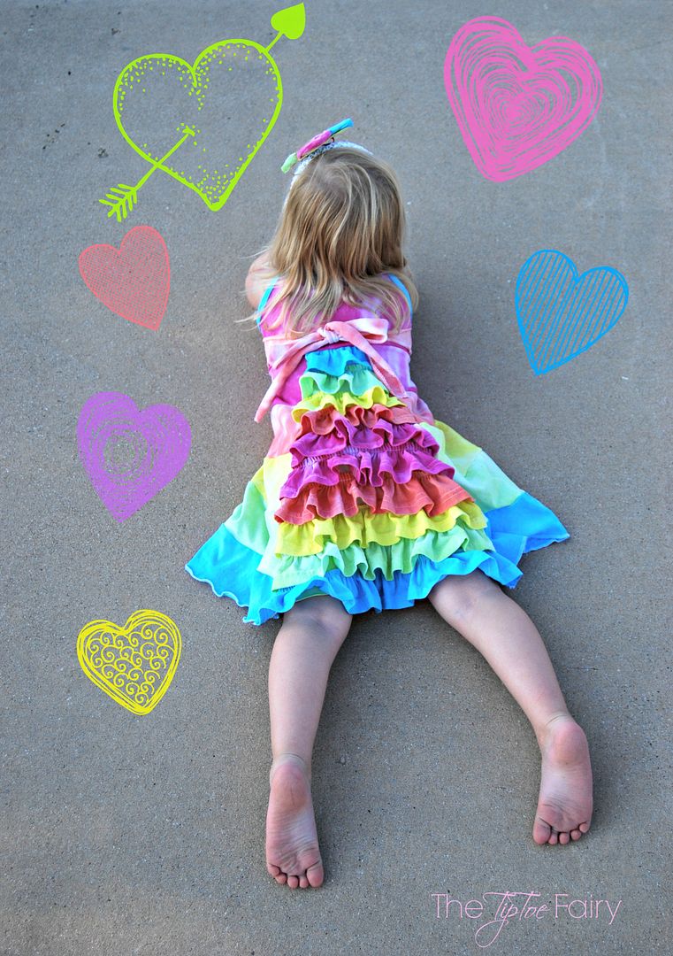 Tie Dye Girl's Bustle Sun Dress Tutorial | The TipToe Fairy #tiedyeyoursummer #tdys