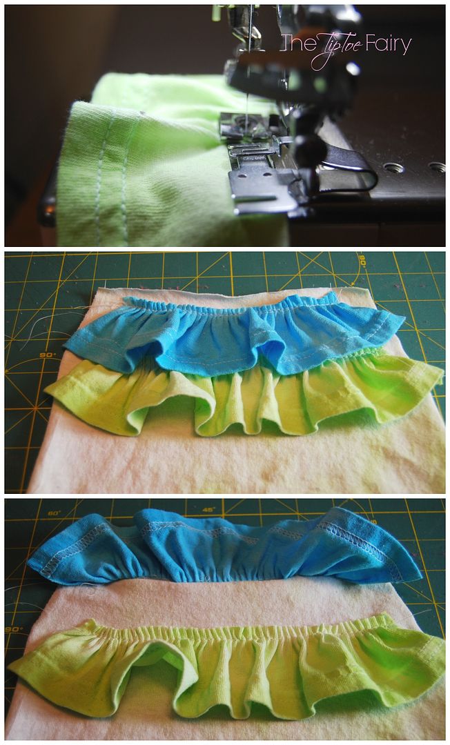 Tie Dye Girl's Bustle Sun Dress Tutorial | The TipToe Fairy #tiedyeyoursummer #tdys