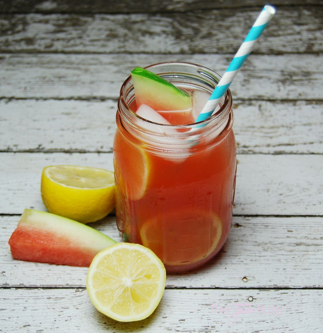 Watermelon Lemonade | The TipToe Fairy #drinkrecipes #drinks #lemonaderecipes