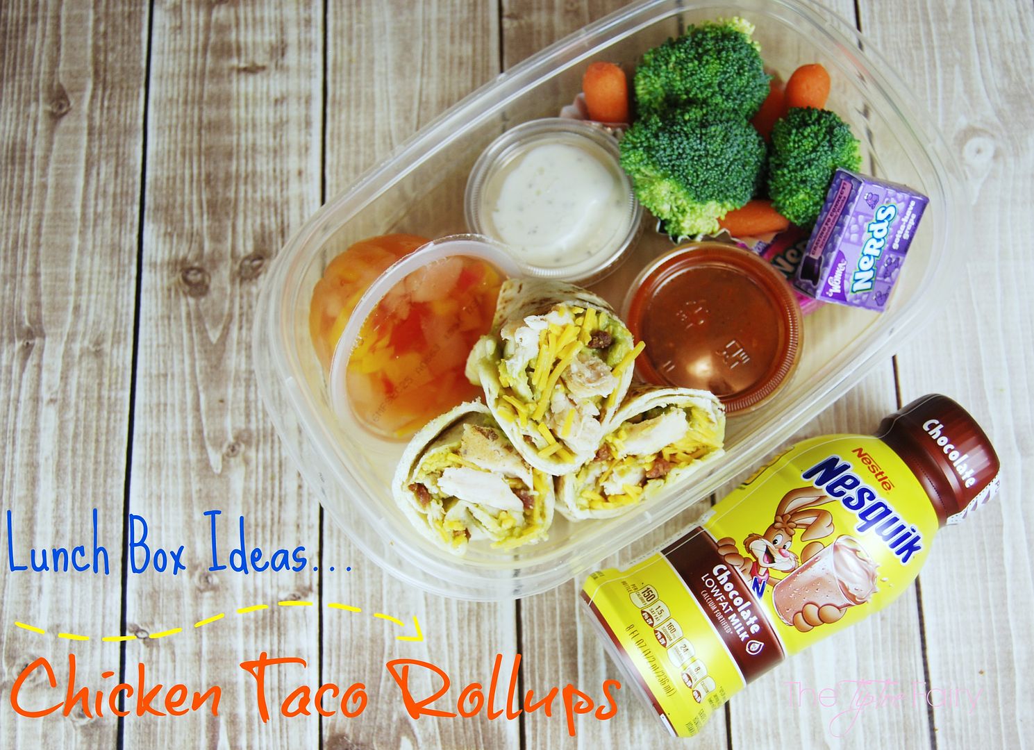 Lunch Box Ideas - Chicken Taco Roll Ups | The TipToe Fairy #MyGoodLife #shop #chickenrecipes #lunchboxideas #lunchideas