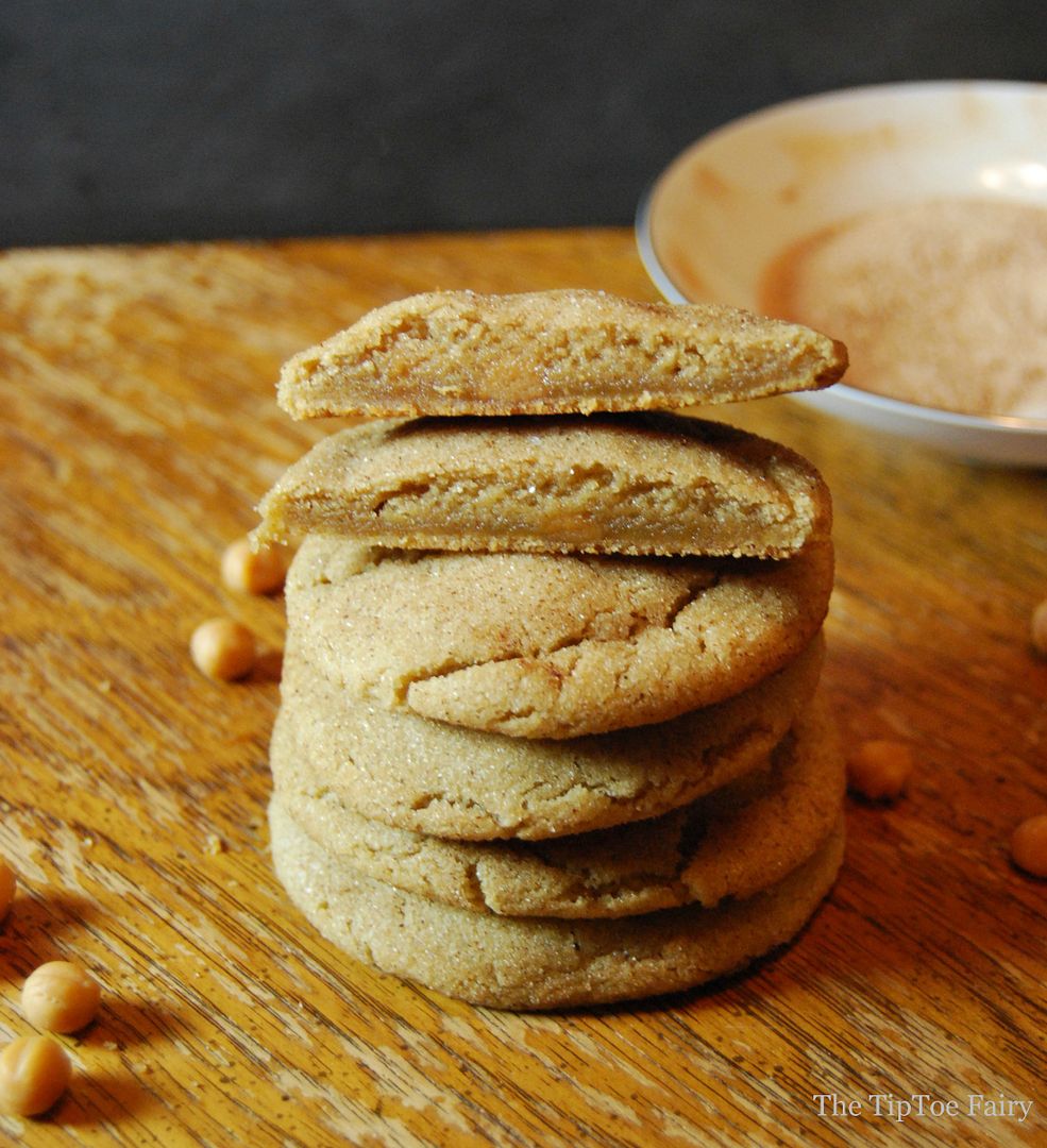 Brown Butter & Salted Caramel Snickerdoodles | The TipToe Fairy